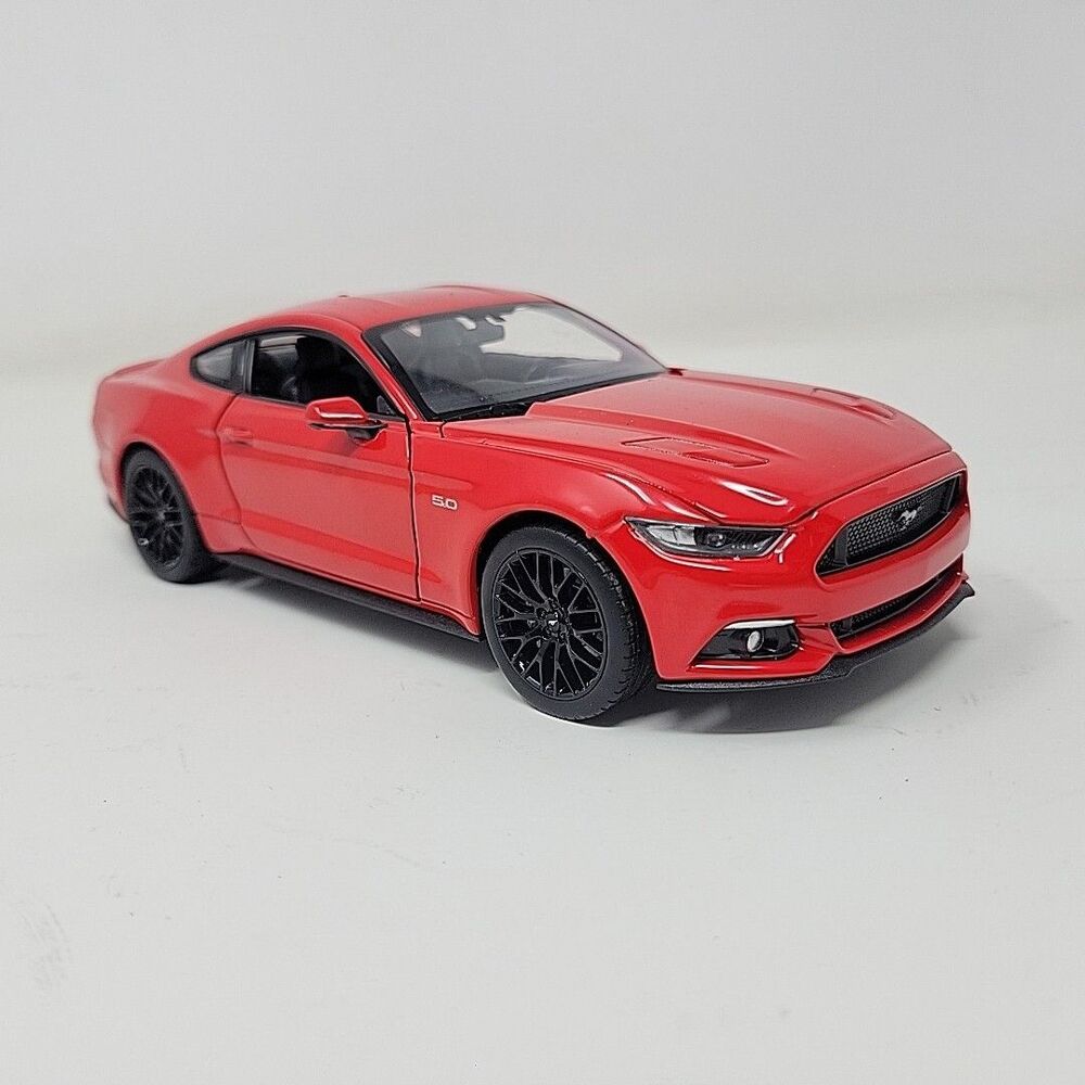 Welly Ford Mustang Gt 2015 Red 1:24 Model 24062